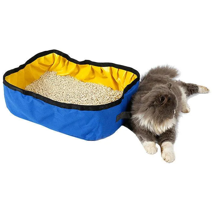 Portable waterproof cat litterbox for travel Explorer