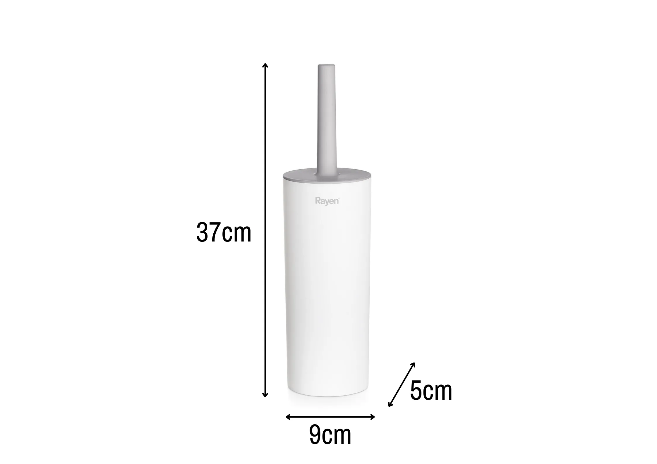 R1640.11 Rayen Toilet Brush High Support White