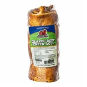 Redbarn Glazed Beef Cheek Roll Bully Flavor (Large)