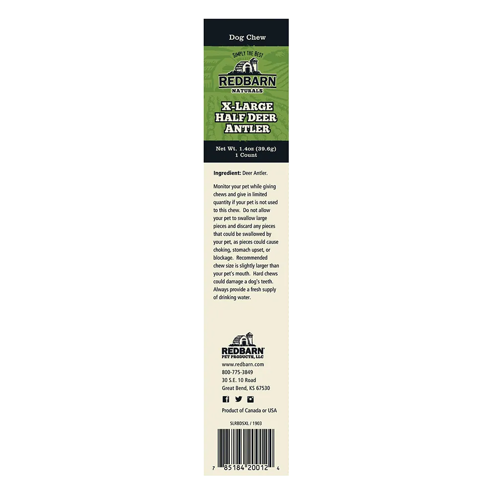 Redbarn Half Deer Antler