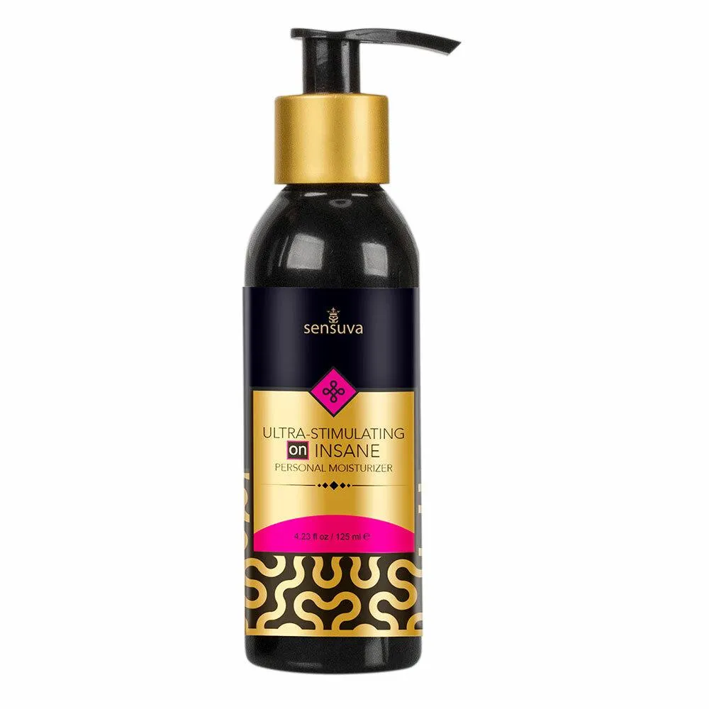 SENSUVA Ultra-Stimulating Insane Warming Personal Moisturiser 125ml LUBRICANT