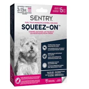 Sentry Squeez-On Flea, Tick & Mosquito Control for Dogs
