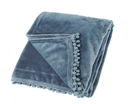 Smoke Blue Blanket