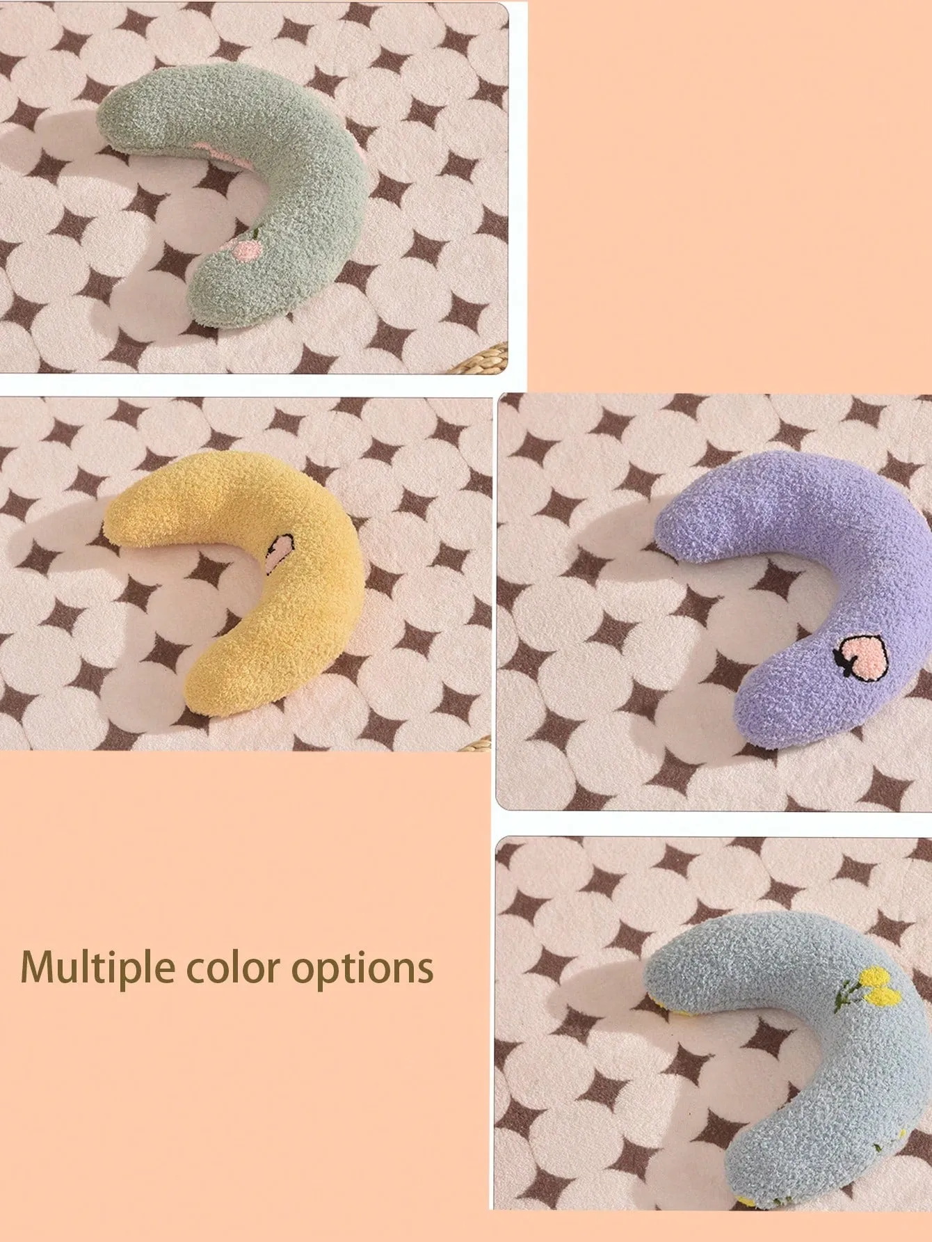 Soft And Comfortable Polyester Neck Pillow For Cat Sleeping