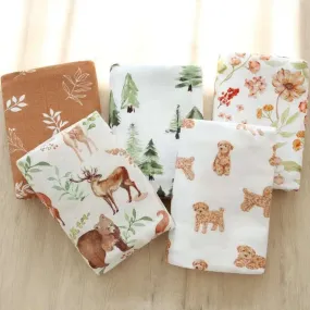 Soft Muslin Swaddle Blankets