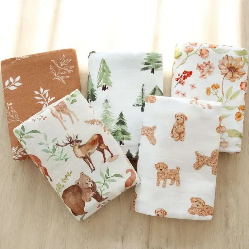 Soft Muslin Swaddle Blankets