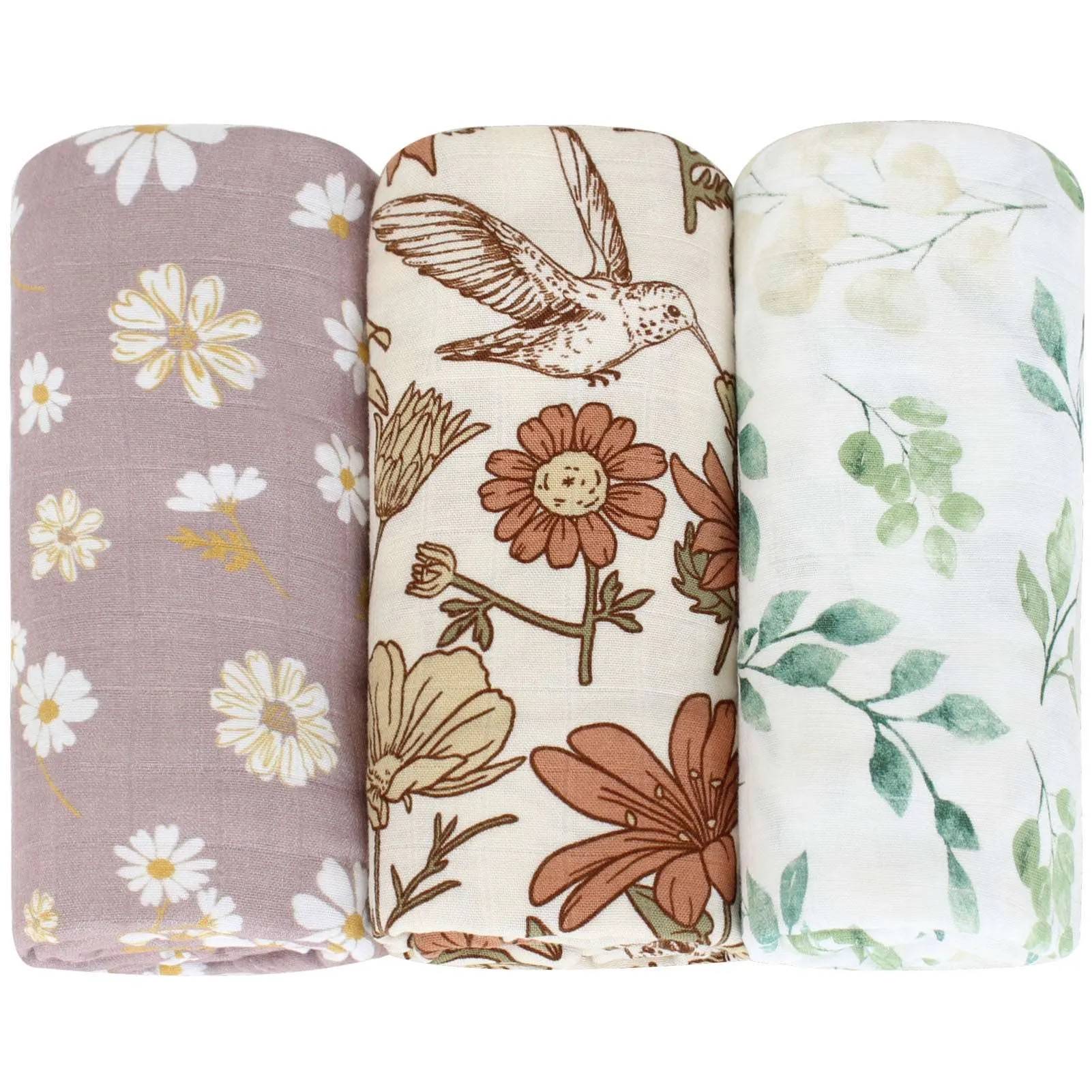 Soft Muslin Swaddle Blankets