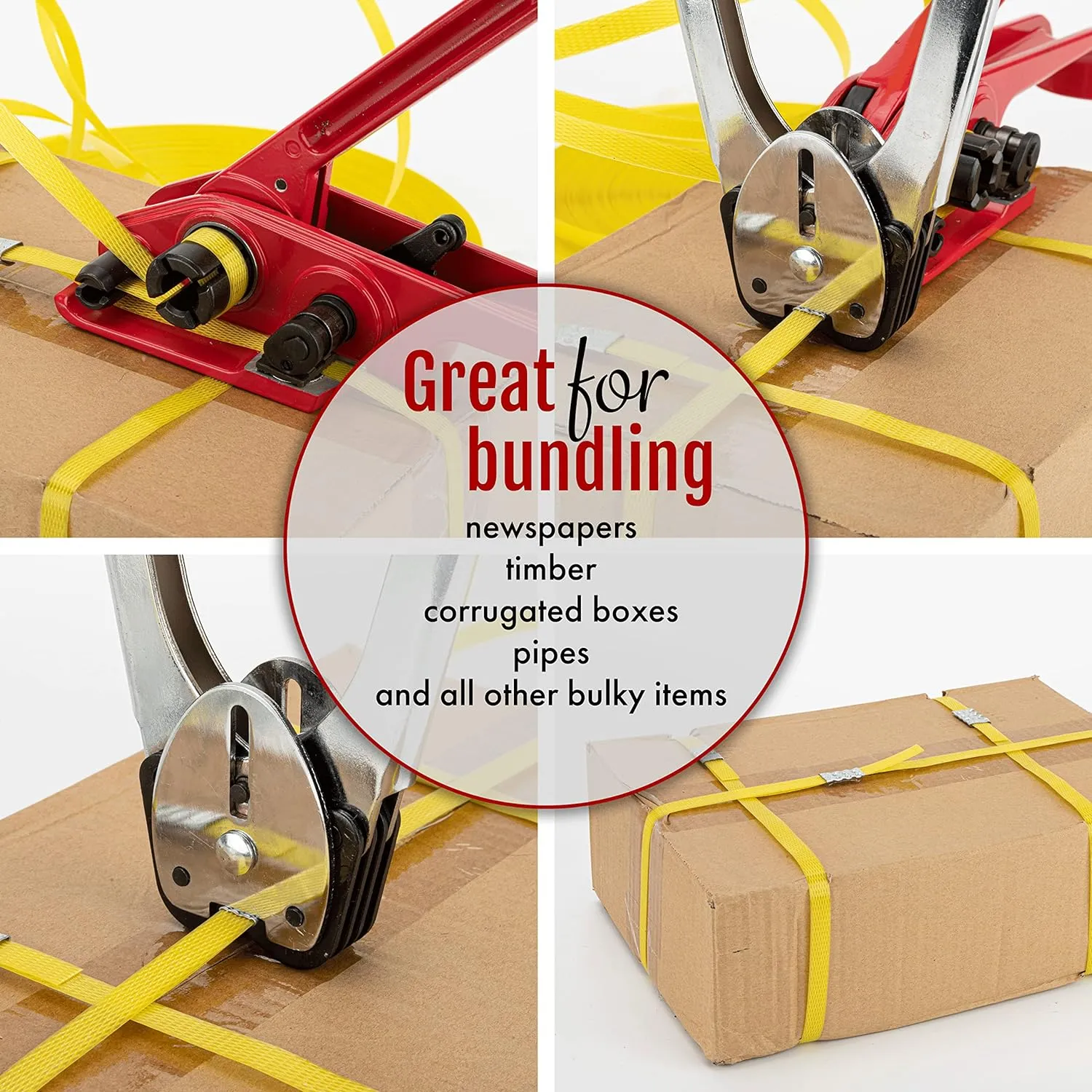 Strapping Tensioner Tool Medium Duty Manual PET Cord P460