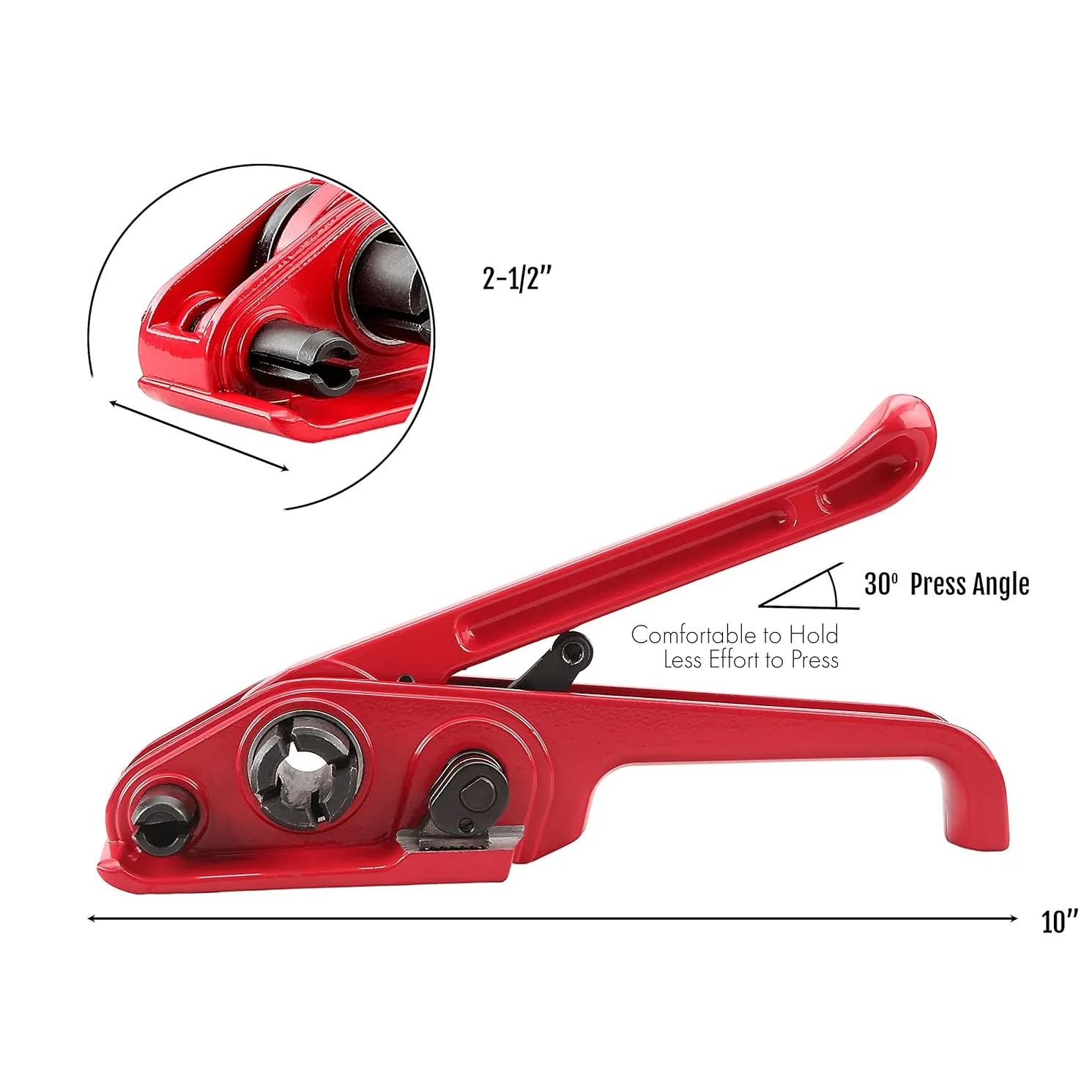 Strapping Tensioner Tool Medium Duty Manual PET Cord P460
