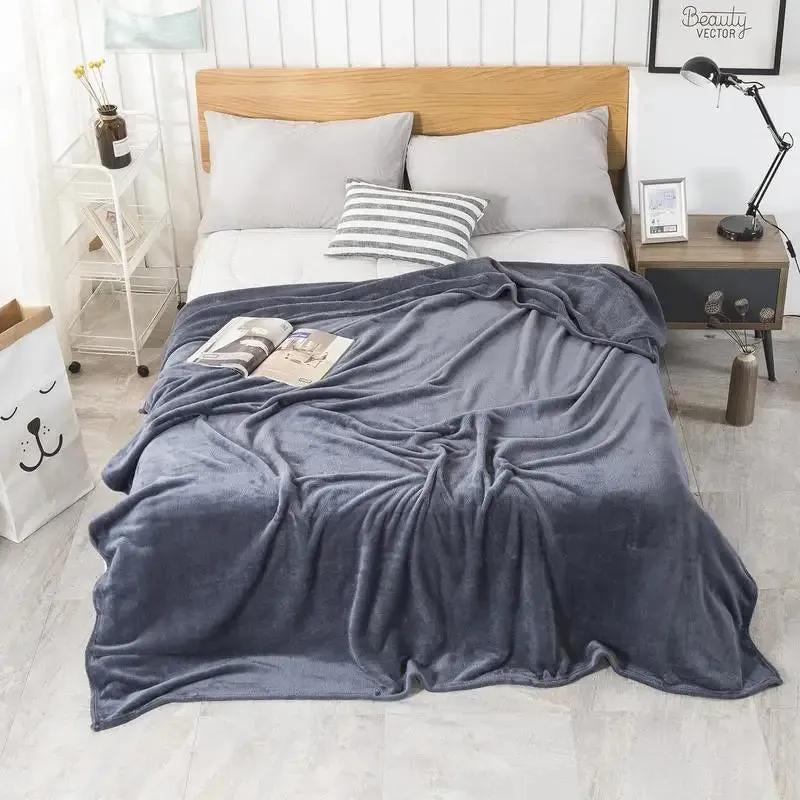 Super Soft  Animal Leopard  Zebra Blanket  Bedspread-