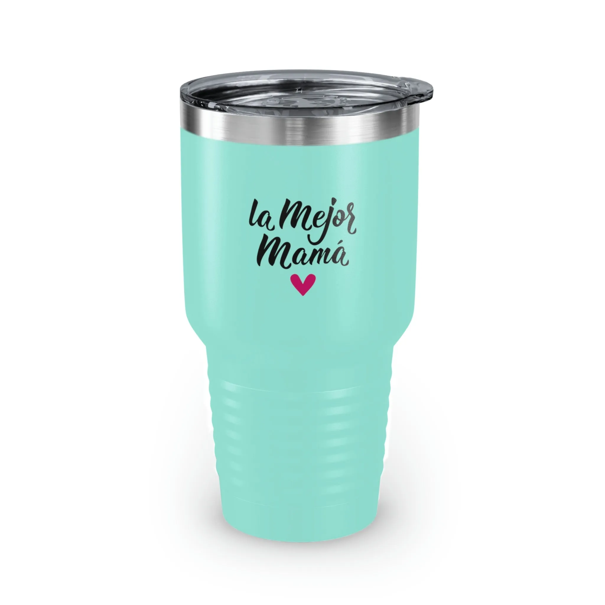The Best Mom Ringneck Tumbler, 30oz