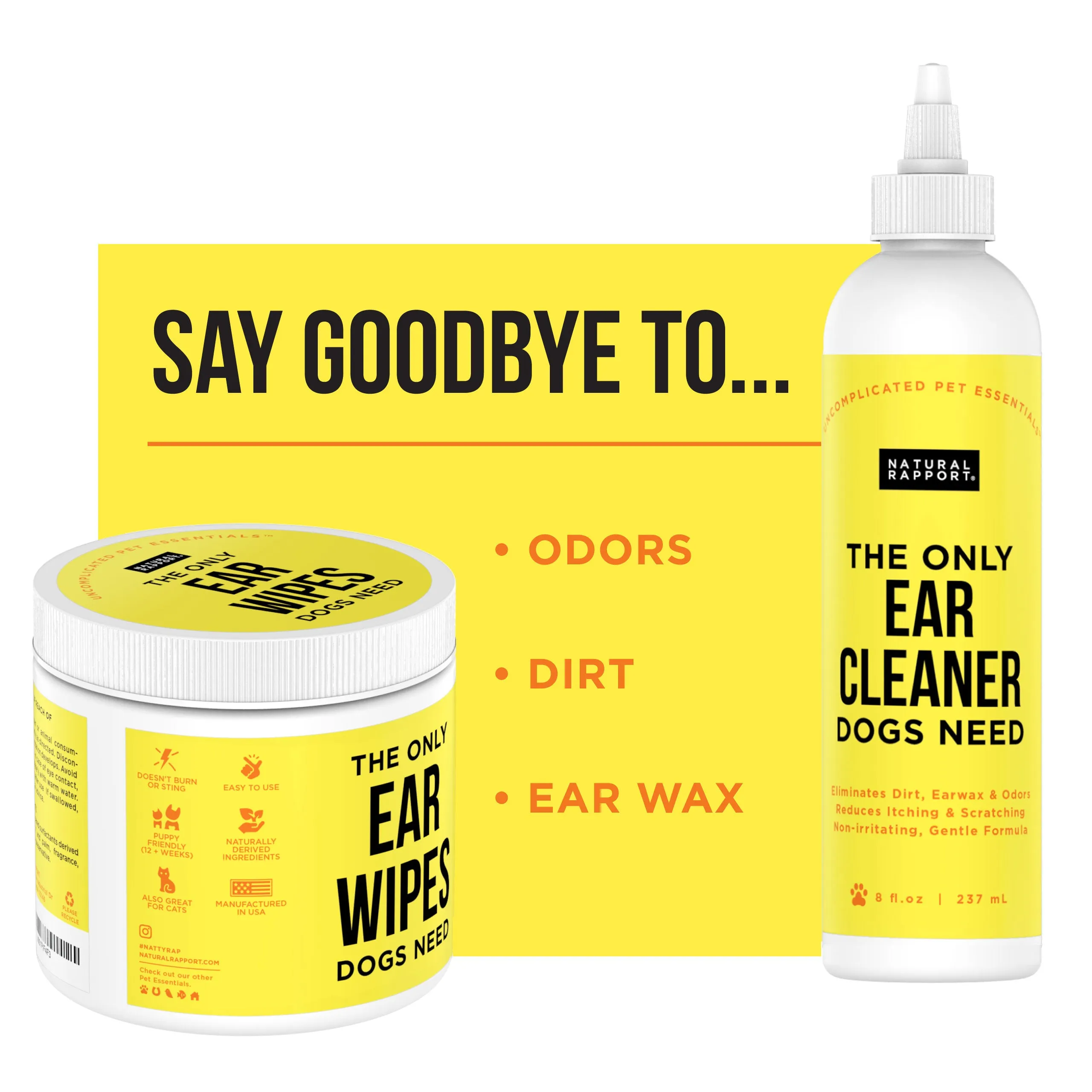 The Only Ear Cleaner Duo Dogs Need