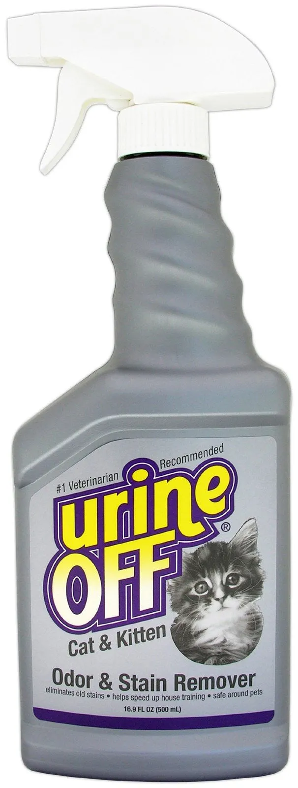 Urine Off Odor & Stain Remover Sprayer; Cat and Kitten