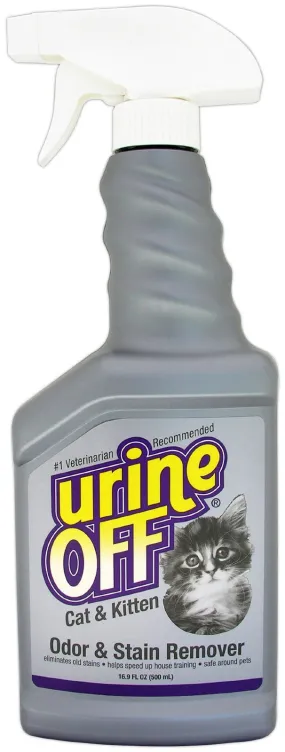 Urine Off Odor & Stain Remover Sprayer; Cat and Kitten