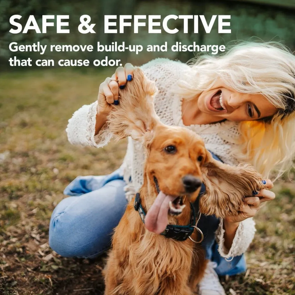 Vet's Best Ear Relief Finger Wipes for Dogs (50 ct)