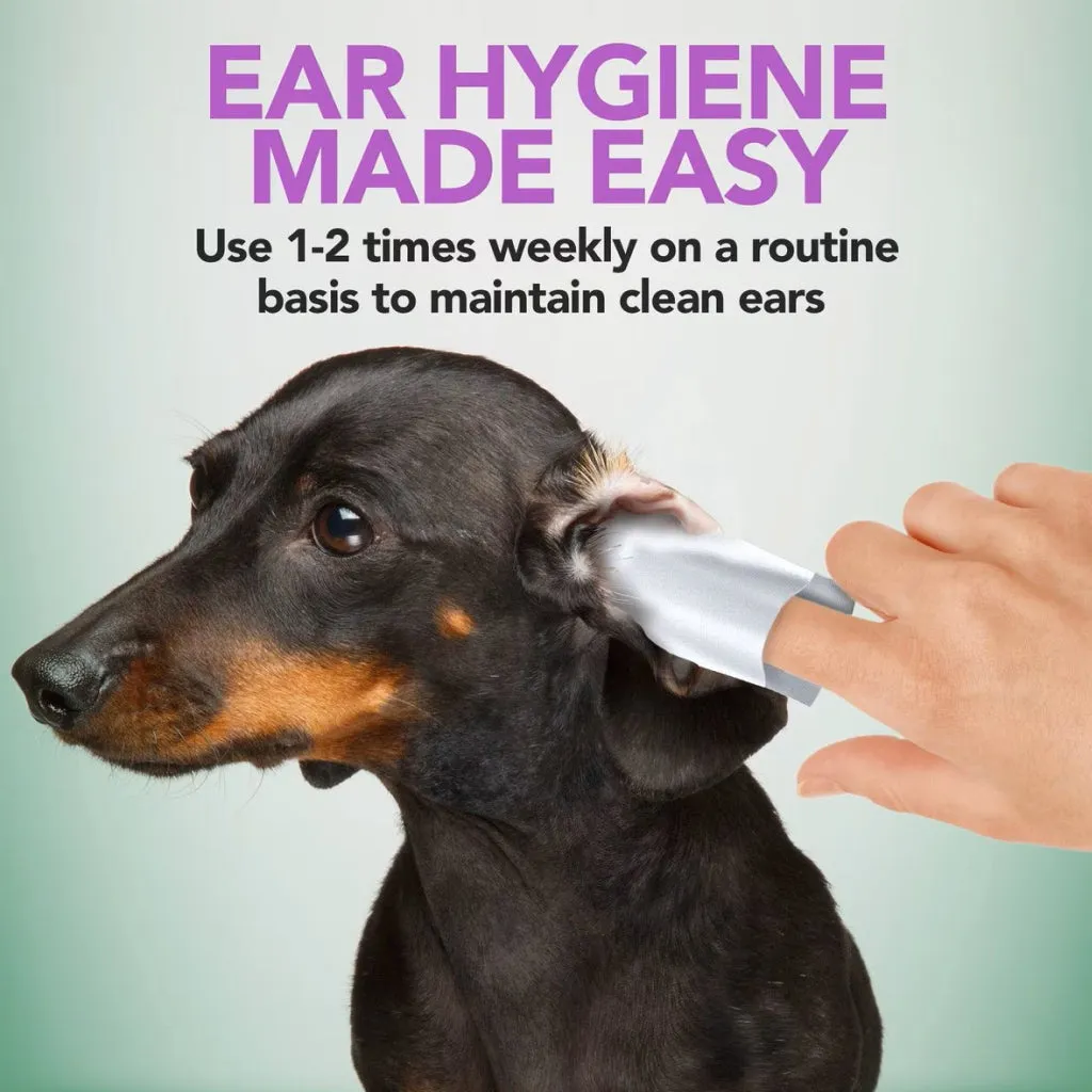 Vet's Best Ear Relief Finger Wipes for Dogs (50 ct)