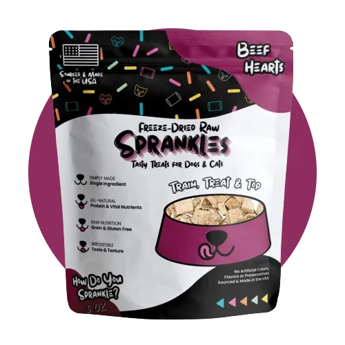 Wholesale Freeze Dried Beef Hearts Treats