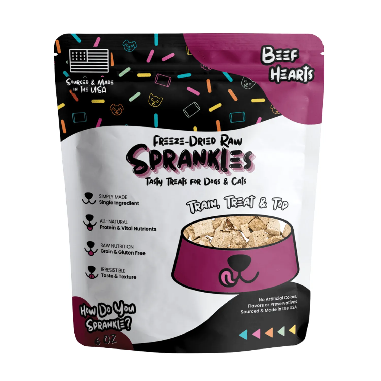 Wholesale Freeze Dried Beef Hearts Treats