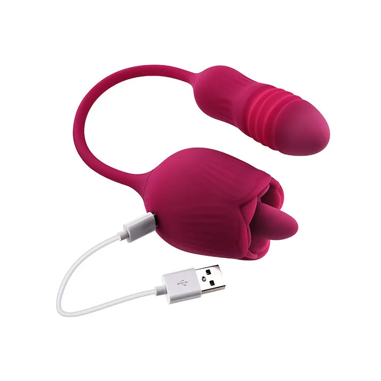 Wild Rose Dual Stimulating Vibrator