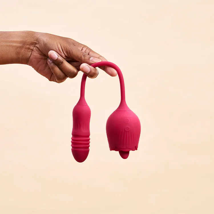 Wild Rose Dual Stimulating Vibrator