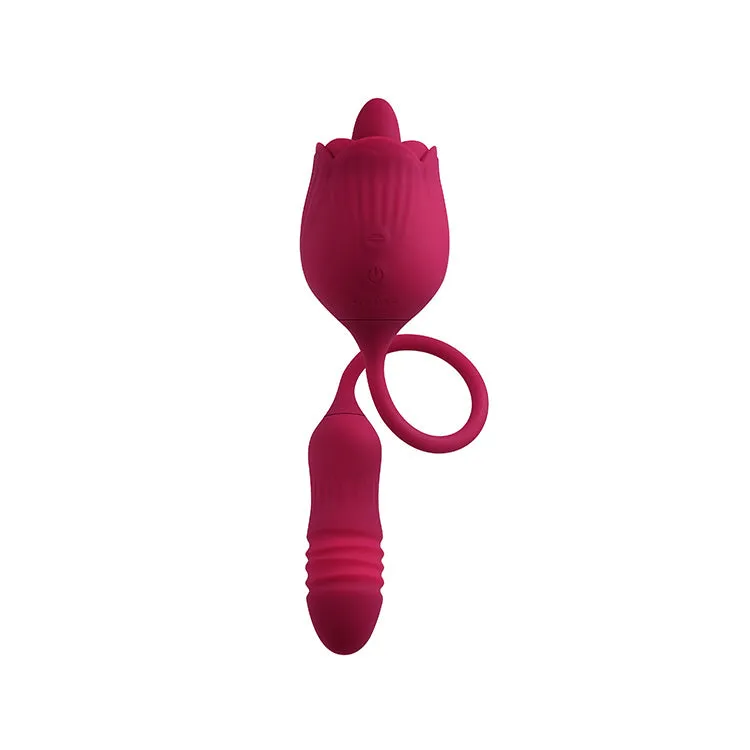 Wild Rose Dual Stimulating Vibrator